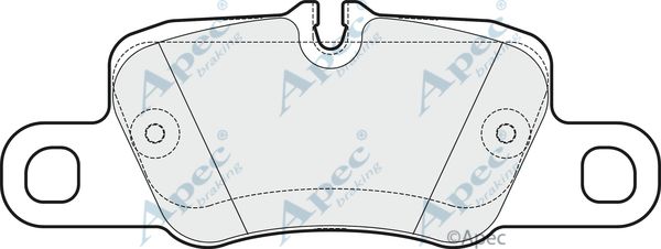 APEC BRAKING Jarrupala, levyjarru PAD1725